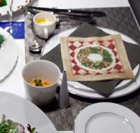 スープとパスタ